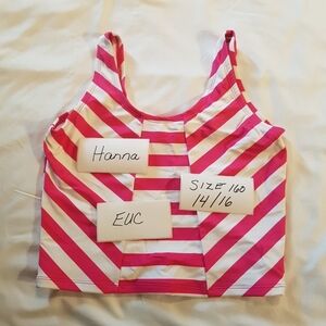 Hanna Andersson girls swim top size 160 or 14/16